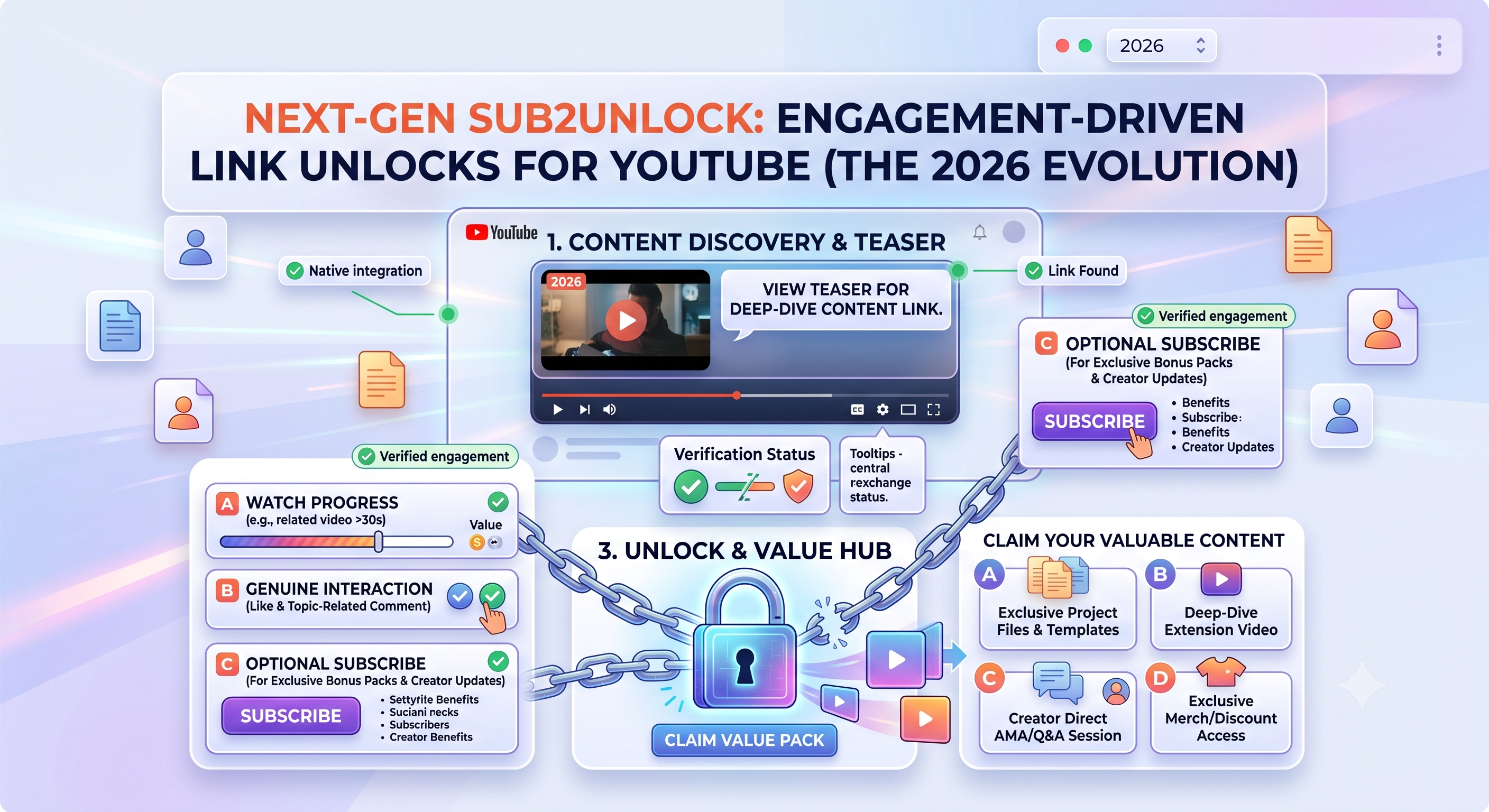 Sub2Unlock for YouTube: How to Create a Subscribe to Unlock Link in 2026